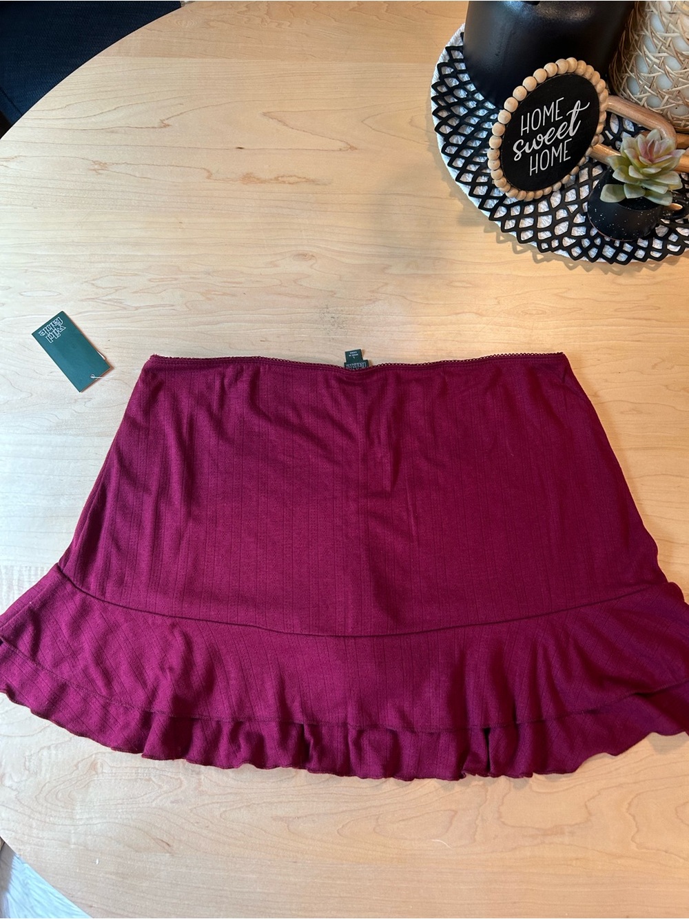 Wild Fable pointelle skort size Large